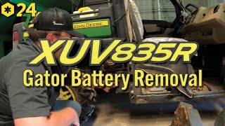 How to Remove Battery on John Deere XUV 835R Gator