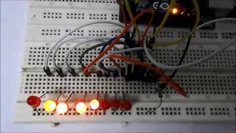 Arduino Uno Shift Register Tutorial