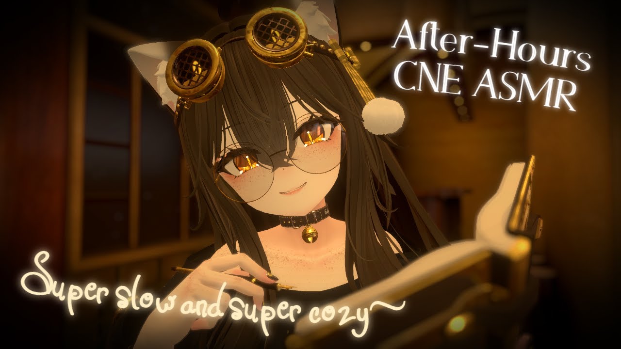 Супермедленное обследование черепных нервов (в поезде!) | VRChat 3Dio ASMR