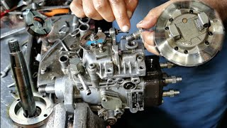 how to work Toyota 2l 3l diesel pump (denso pump repair) fuel injection pump