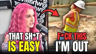 Feminist Tries A Man's Job & Instantly REGRETS It