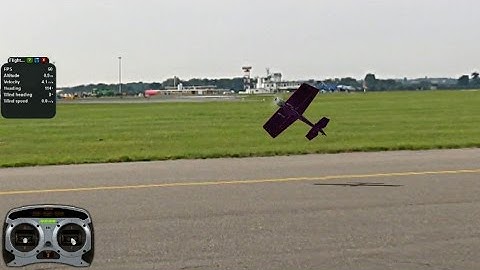 Badly Played - Phoenix R/C Flight Sim (3D, Slope Soaring, Flitetest Sportster) With Flysky FS-i6