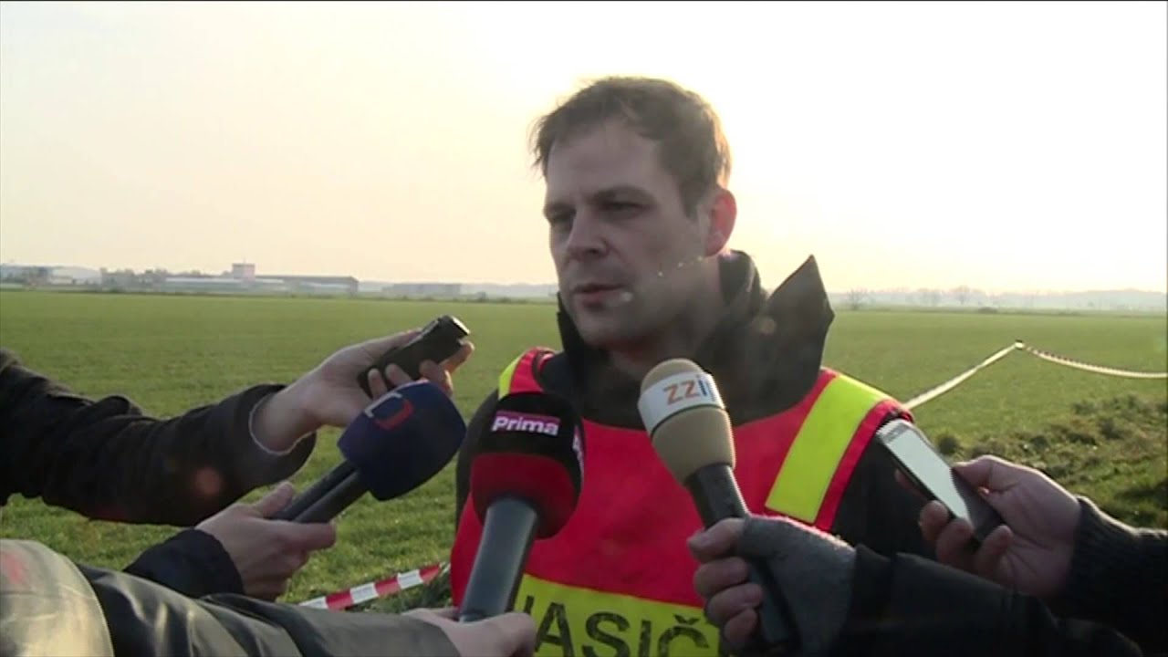 Tragická letecká nehoda helikoptéry - Štěpánov u Olomouce