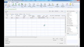 How to use Dynamics NAV Create a Blanket Sales Order
