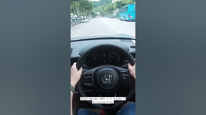 2022 Honda HRV 1.5 Turbo V acceleration 181PS 240NM