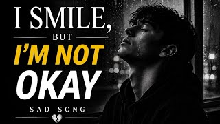 I Smile But I’m Not Okay 😔 | Cryvex Lyrics | Emotional Sad English Song About Loneliness & Pain