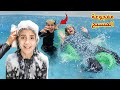 لما مفجوعة المسبح تخرب الطلعة على خواتها شوف اللي حصل سوالف بناتي 