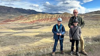 Episode 25 John Day Fossil Beds National Monument. Part 1 The Painted Hills