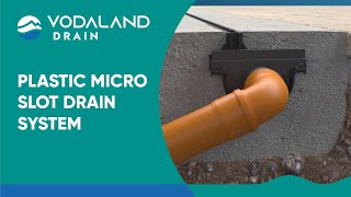 Vodaland - Plastic Micro Slot Drain System