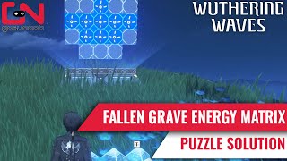 Wuthering Waves Fallen Grave Energy Matrix Tetris Puzzle Solution - Chest on Top of the Hill