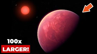 This Planet is 100 times Larger than its Star!