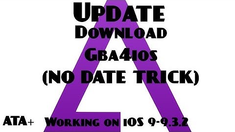 GBA4IOS For IOS 9.3.3 and Below (NO DATE TRICK)
