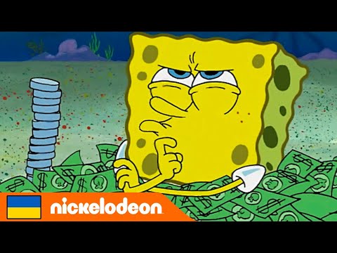 Губка Боб Квадратні Штани | Класична серія | Шоколадка з горіхами! | Nickelodeon Cyrillic