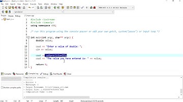 C++ 3: Print a double to 2 decimal places using setprecision and fixed (iomanip).