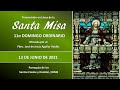 Santa Misa 11o Domingo Ordinario, con el Padre José 09:00 hrs.