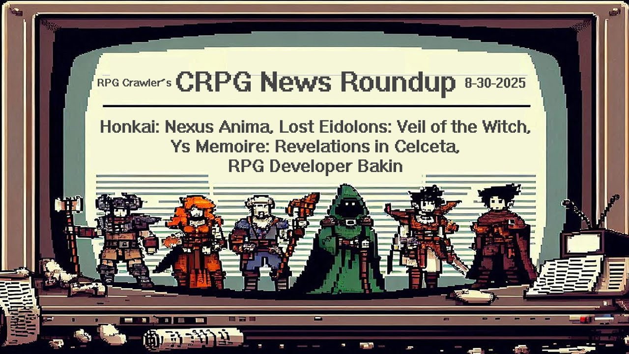 CRPG News Roundup (8-30-2025)