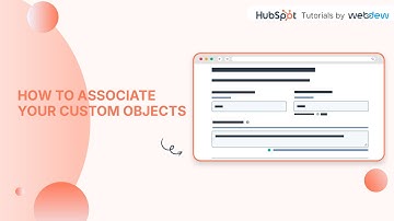 How to associate your custom object