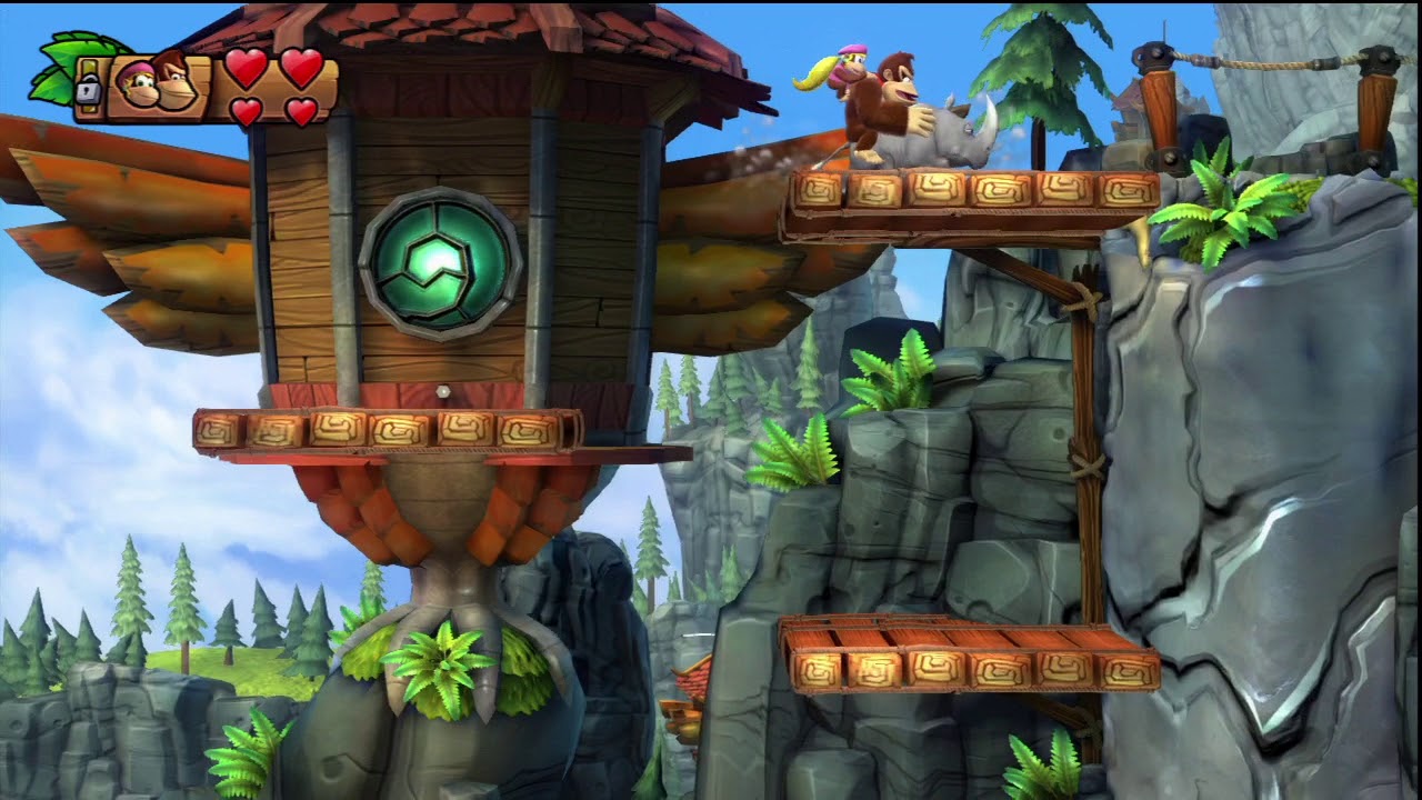 Donkey Kong Country Tropical Freeze 22 Mountain Mania YouTube