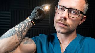 ASMR | 1 Hour Extreme Cranial Nerve Exam, Follow the Light & Facial Cleanse