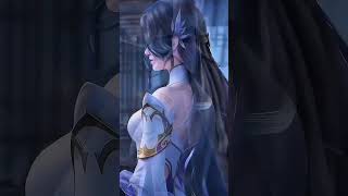 Double the elegance 💙✨ | Breathtaking 3D Art #girlanima #3danimation #shortsfeed #princess