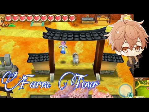 Story of Seasons : Trio of Towns ??⛩️ Farm Tour + Save Data (Citra)