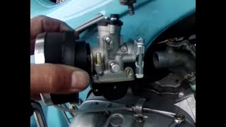 Will a Dellorto carb fit under the Puch DS60R covers? Dellorto-Vergaser unter DS60R-Abdeckungen?