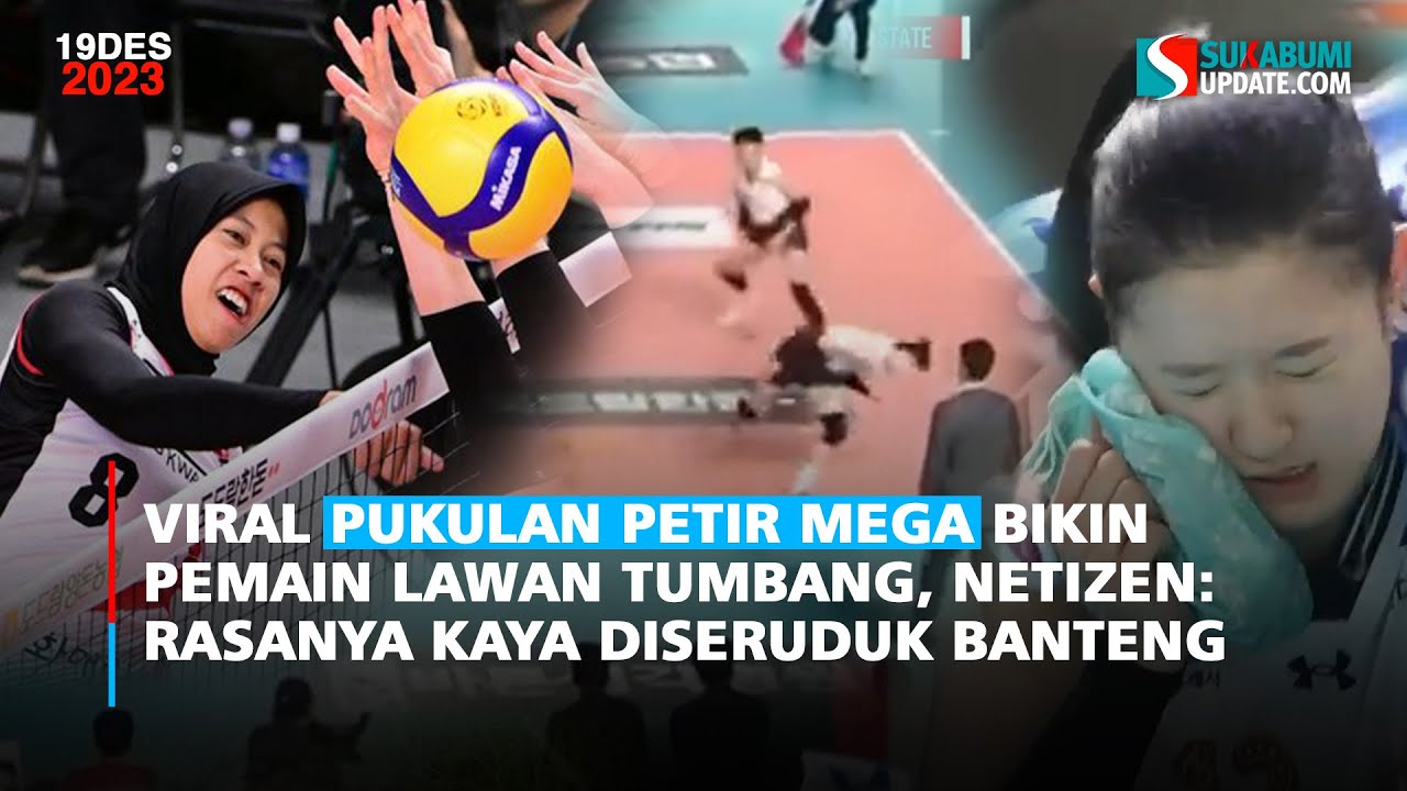Viral Pukulan Petir Mega Bikin Pemain Lawan Tumbang, Netizen: Rasanya Kaya Diseruduk Banteng