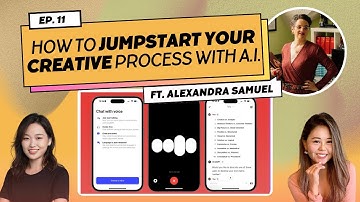Nailed It! Ep.11 - How to Jumpstart Your Creativity with A.I. ft. Alex Samuel | with Zara & Daria