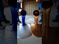 Luxury Living Room Makeover | Metallic Epoxy Floor Timelapse Transformation #trending #virlshort