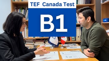 Full TEF Canada Speaking Test Level B1, Epreuve Expression Orale B1 l CLB 6