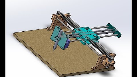 2D X-Y Pen-Plotter Model | Mechatronics