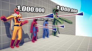 1.000.000 DAMAGE ARCHER vs EVERY FACTION - TABS | Totally Accurate Battle Simulator 2023