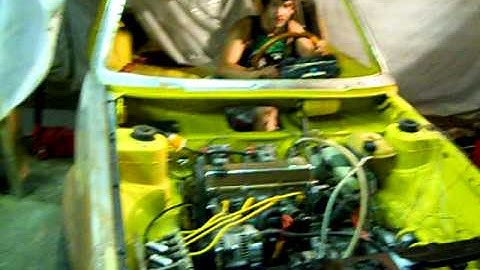 e2 Motorsport - first start rabbit rat project 2.0L 8v Weber 45 carbs