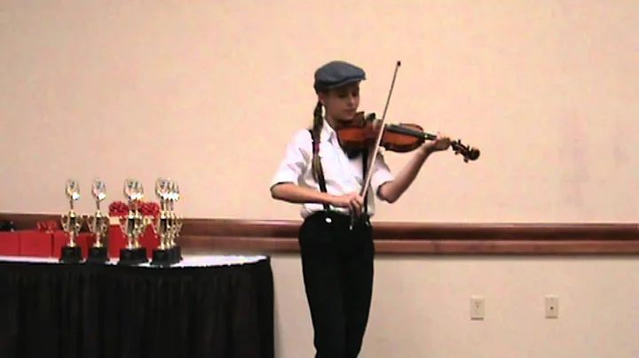 Hailey in Music Competition at Oklahoma Feis 2010.