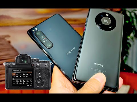 Huawei Mate 40 Pro vs Sony Xperia 1 II Camera Manuel Mode Comparison / Karşılaştırması / 1.5X ;)