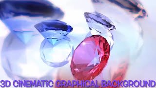 3D cinematic graphical background footage 4K(Royalty free fast Diamonds Motion animation background) screenshot 2