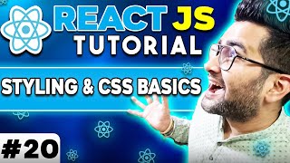 ReactJS Tutorial - 20 - Stying & Css Basics In React JS -  Dynamic CSS 