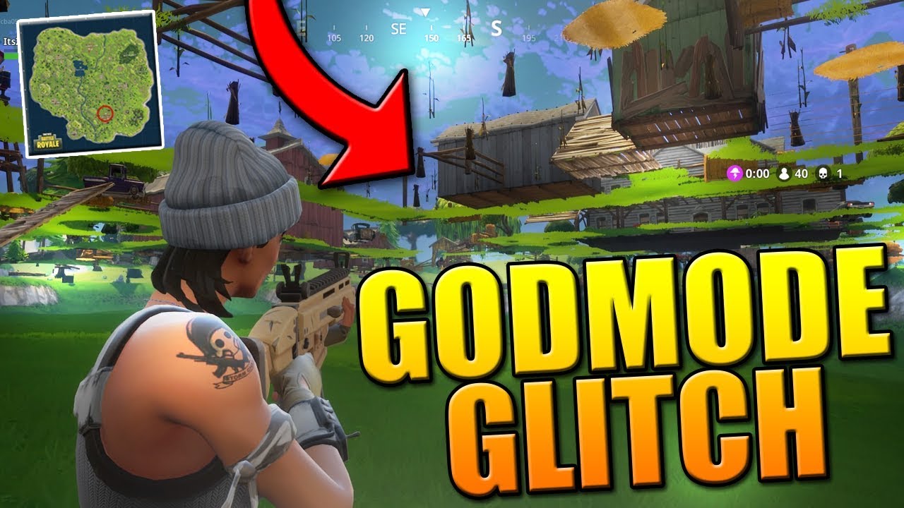 new how to glitch hack out the map in fortnite battle royale god mode - fortnite hack video