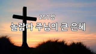 ์์ฐฌ์ก๊ฐ 251์ฅ(ํต137) ๋๋๋ค ์ฃผ๋์ ํฐ ์ํ