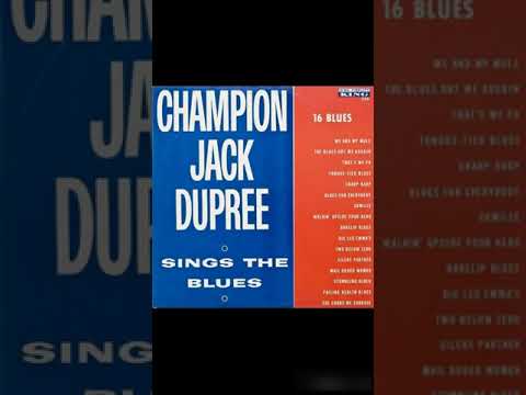 チャンピオン・ジャック・デュプリー[ブルース・フロム・ザ・ガター] Amazon.com: blues from the gutter LP: CDs & Vinyl