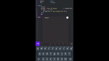 PROGRAM MENAMPILKAN BILANGAN GANJIL GENAP | PASCAL