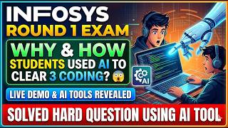 Infosys Round 1 Exam: Why & How Students Used AI? 😲 (Live Demo & AI Tools Revealed)