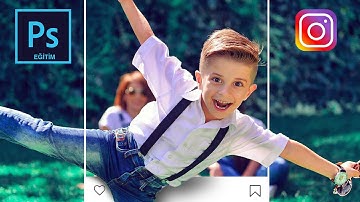 How to Create 3D instagram photo Frame Effect | Photoshop Tutorial