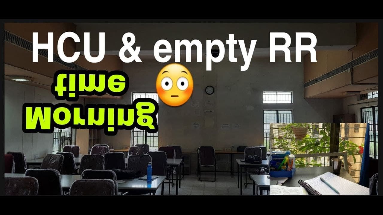 #HCU best place to study in #UOH. reading room/hall university of ...