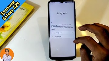 How To Change Language in Samsung Galaxy A23 , Samsung Galaxy A23 Change Language Setting