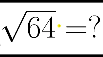 Como calcular a raiz quadrada de 0 64?