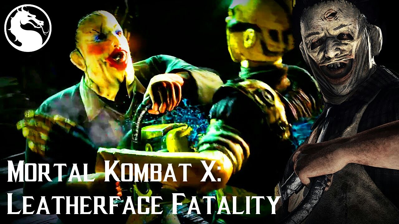 Mortal Kombat X New Leatherface Fatality YouTube