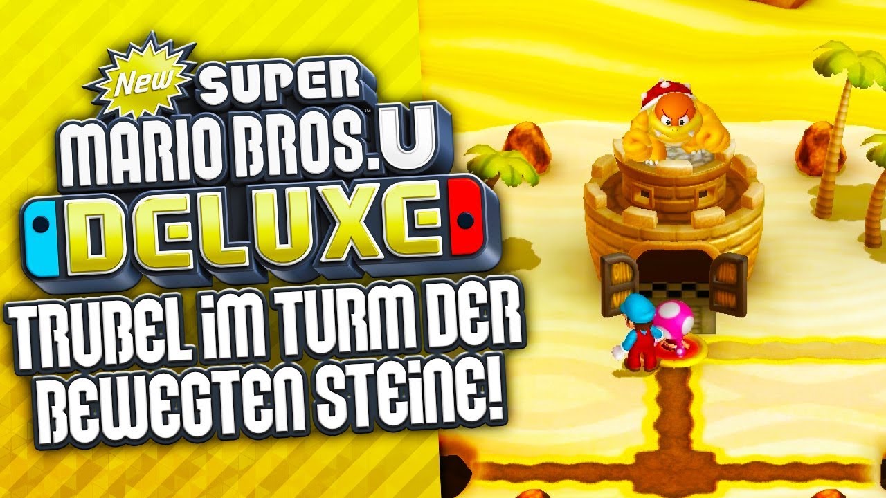 TRUBEL im Turm der BEWEGTEN STEINE! 🍄 04 • New Super Mario Bros. U