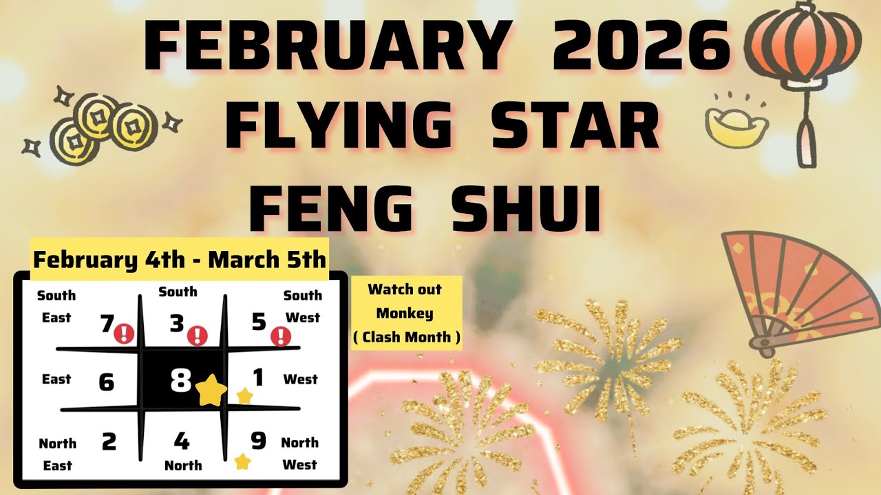 ФЕВРАЛЬ ✨ФЭН-ШУЙ ЛЕТАЮЩИХ ЗВЕЗД✨
