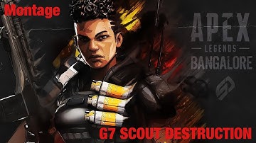 Apex Legends -  G7 Scout SQUAD WIPES  montage